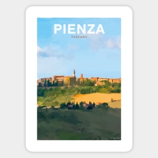 Pienza, Tuscany, Italy Sticker